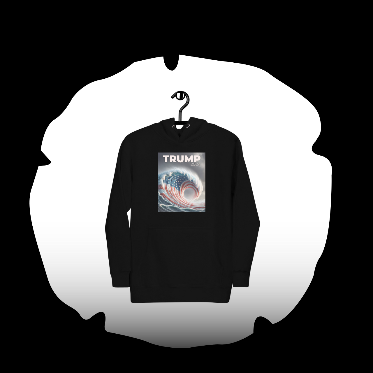 Unisex Trump Wave Hoodie