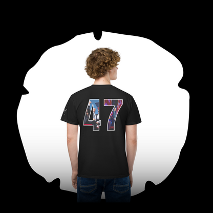 Unisex dyed pocket t-shirt