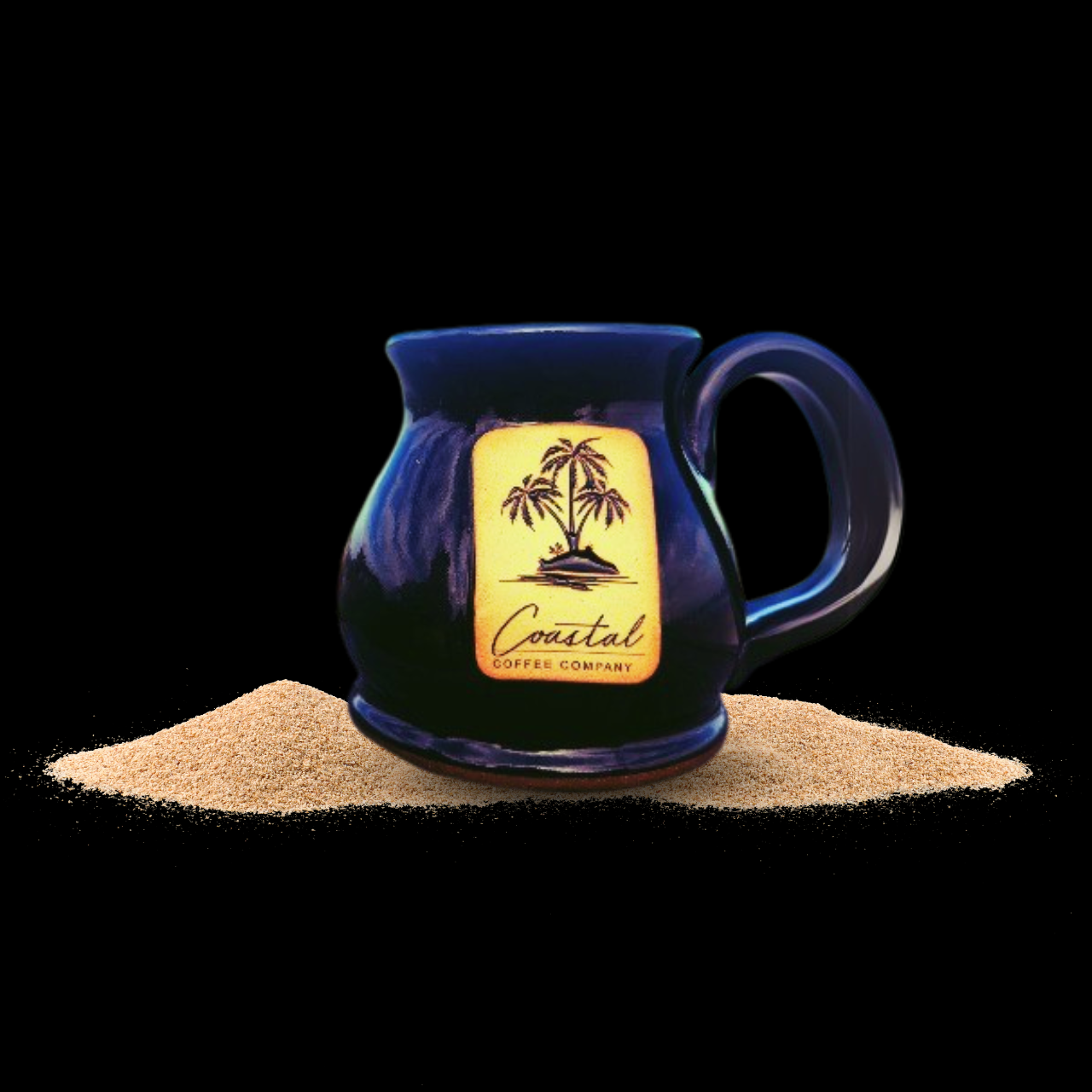 12oz Black Mug