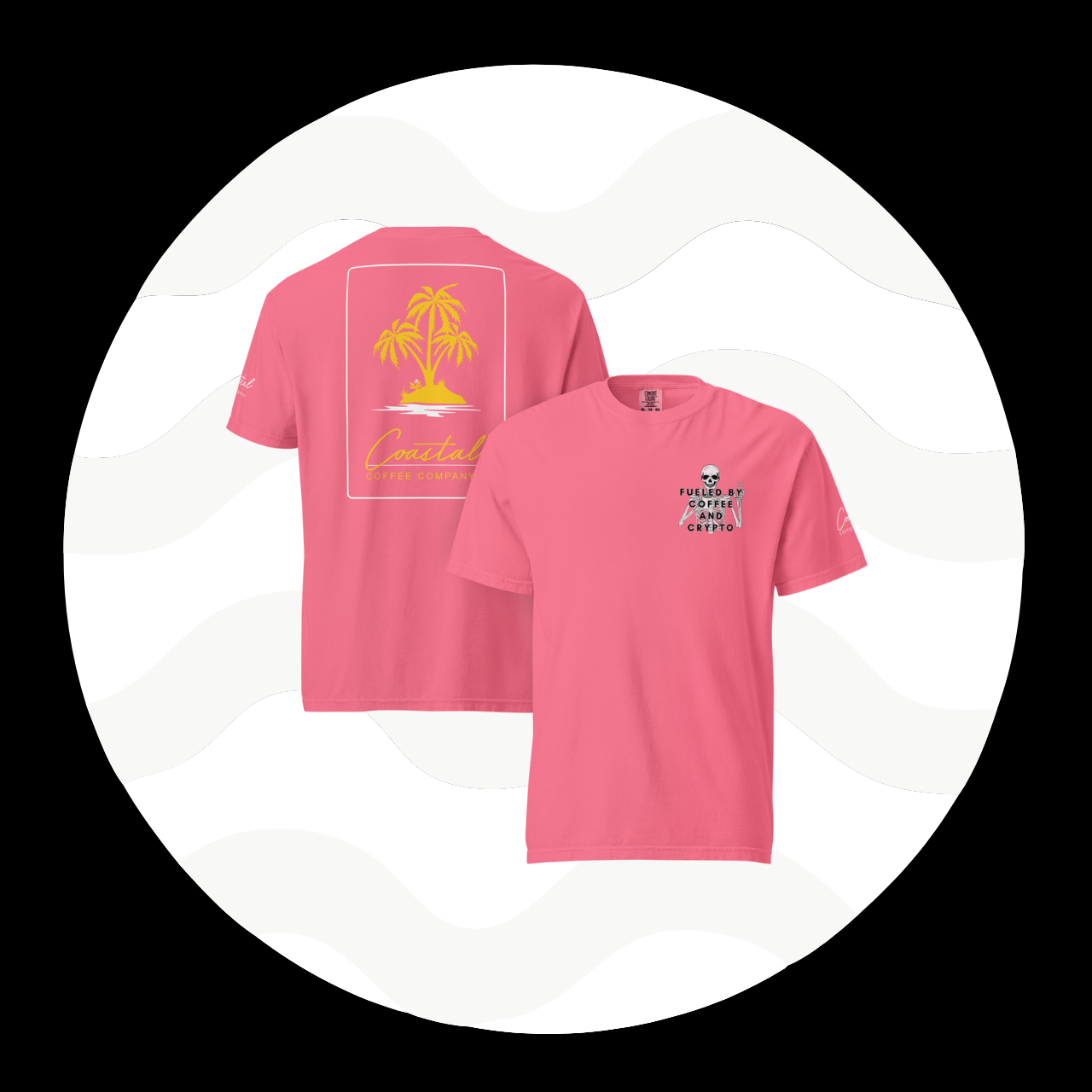 Fueled By Coffee and Crypto Comfort Colors