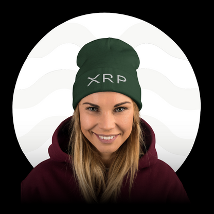 Embroidered XRP Beanie