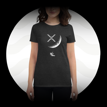 Women's Fitted X-Moon Boy t-shirt