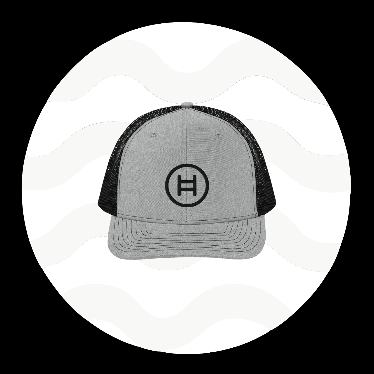 HBAR- Richardson Cap (Black Logo)