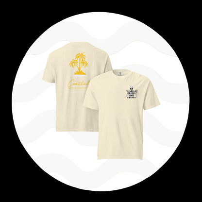 Fueled By Coffee and Crypto Comfort Colors