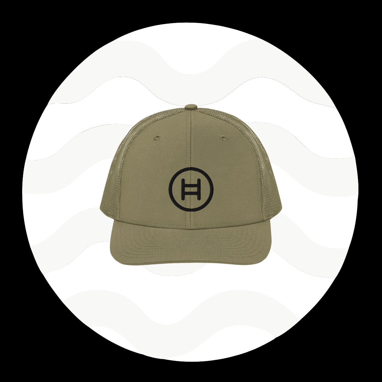 HBAR- Richardson Cap (Black Logo)