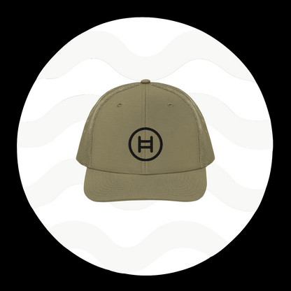 HBAR- Richardson Cap (Black Logo)