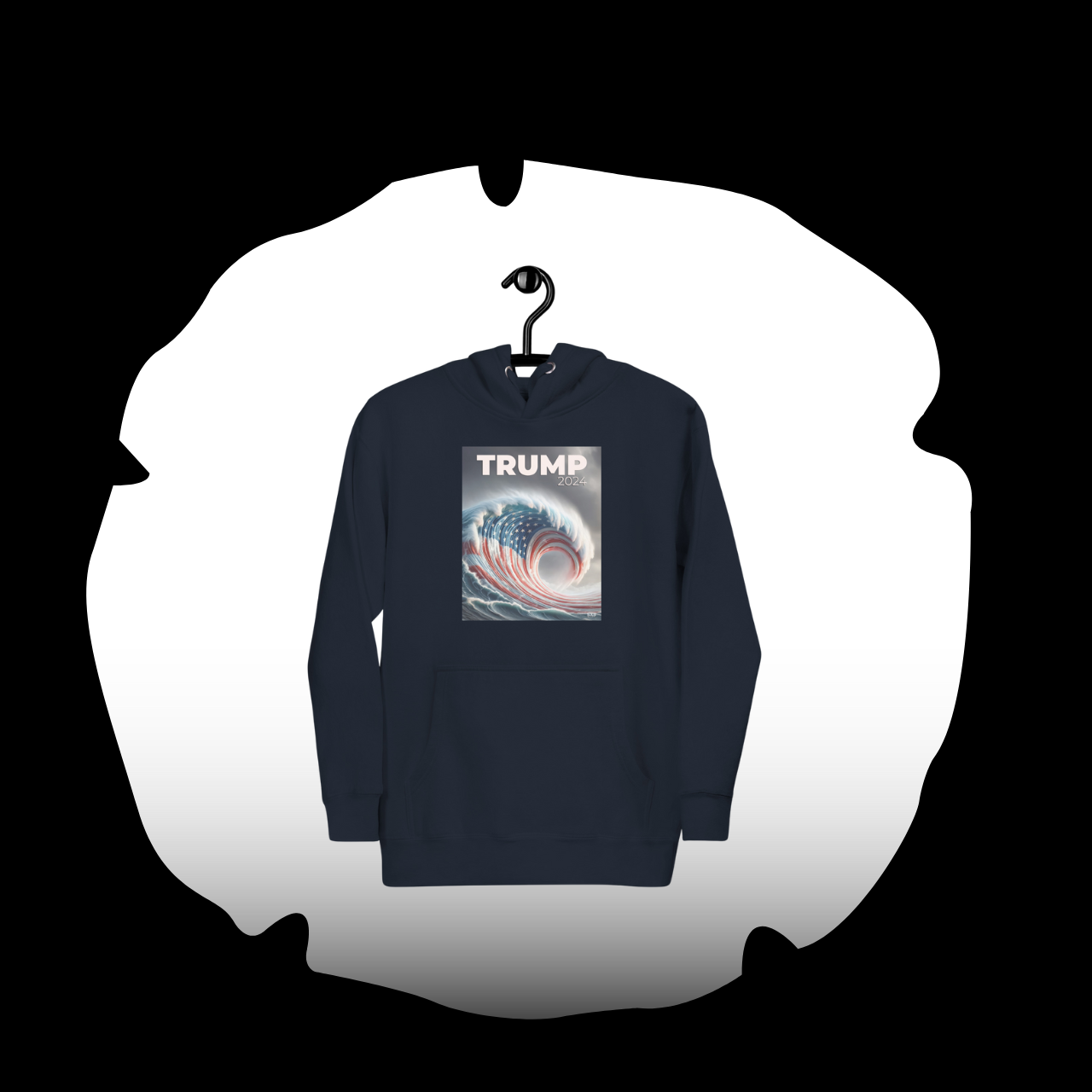 Unisex Trump Wave Hoodie