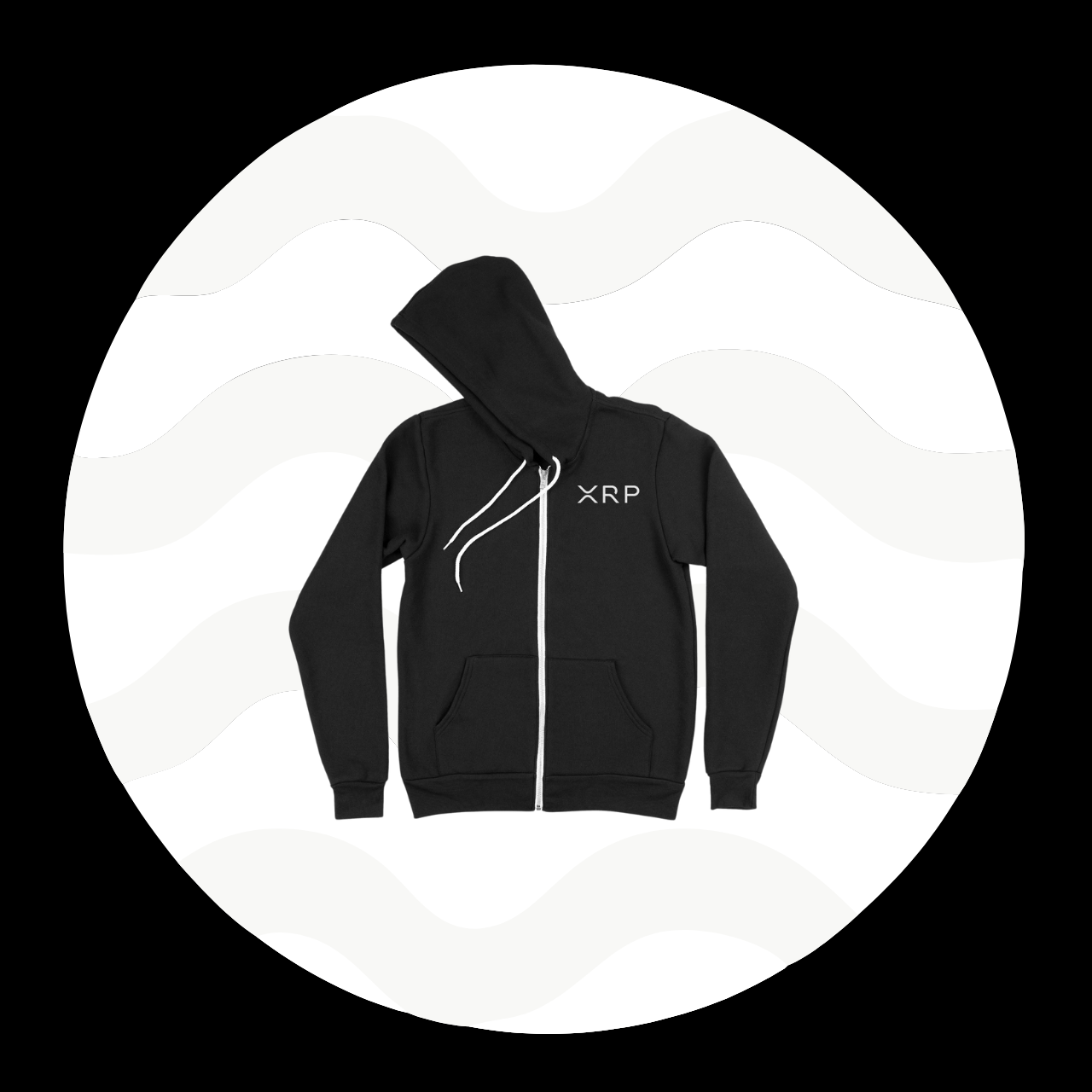 XRP-Premium Zip Hoodie